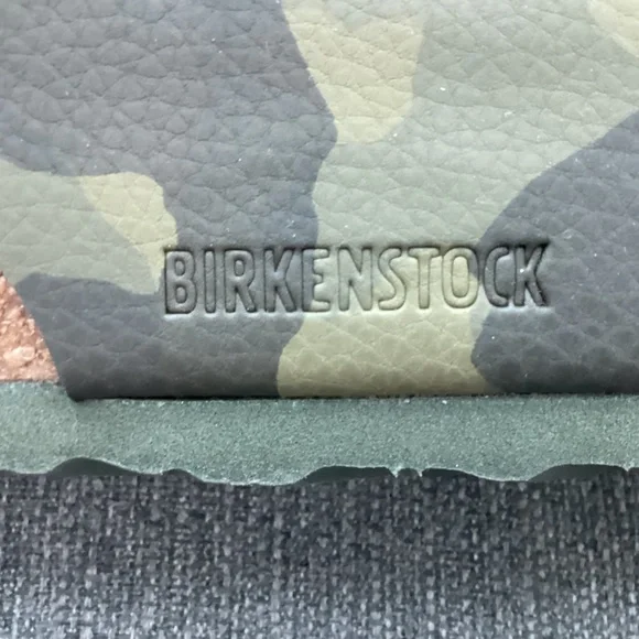 Birkenstock Men's Arizona Birko-Flor Soft Footbed Two-Strap Sandals, size EU 46